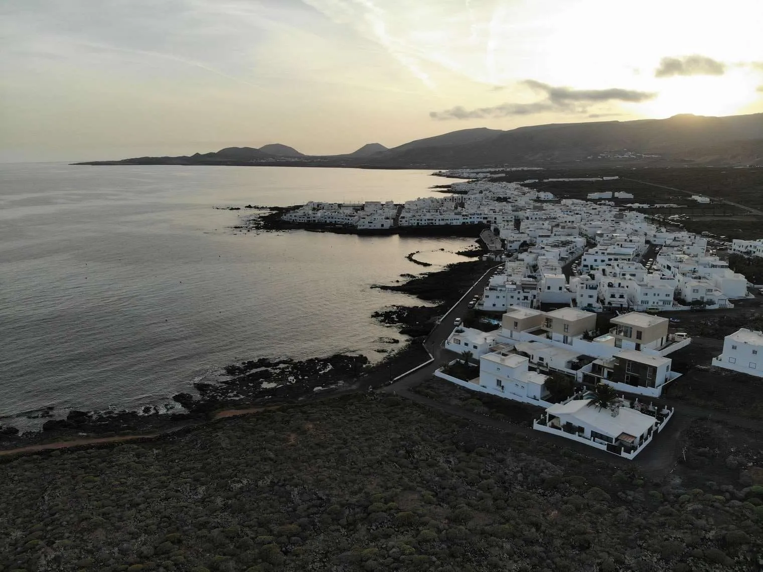 Punta Mujeres, Lanzarote by drone