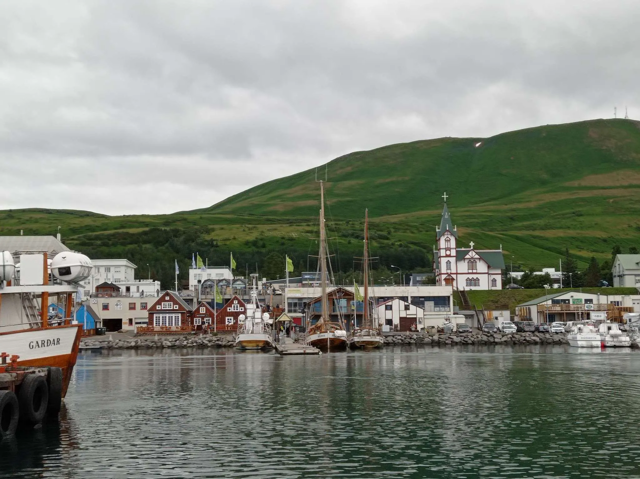Husavik whale-watching boat tour, Iceland