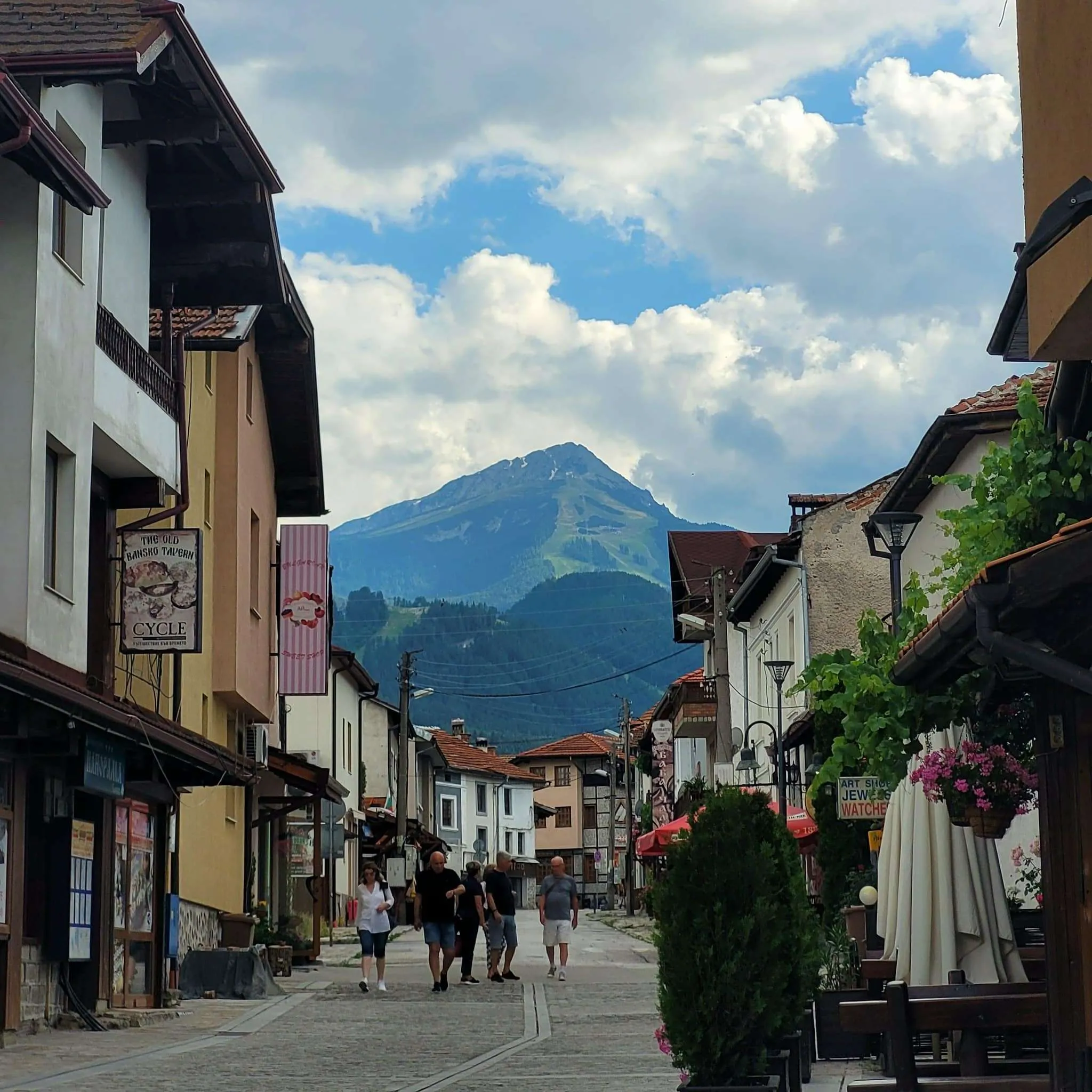 Bansko downtown, Bulgaria