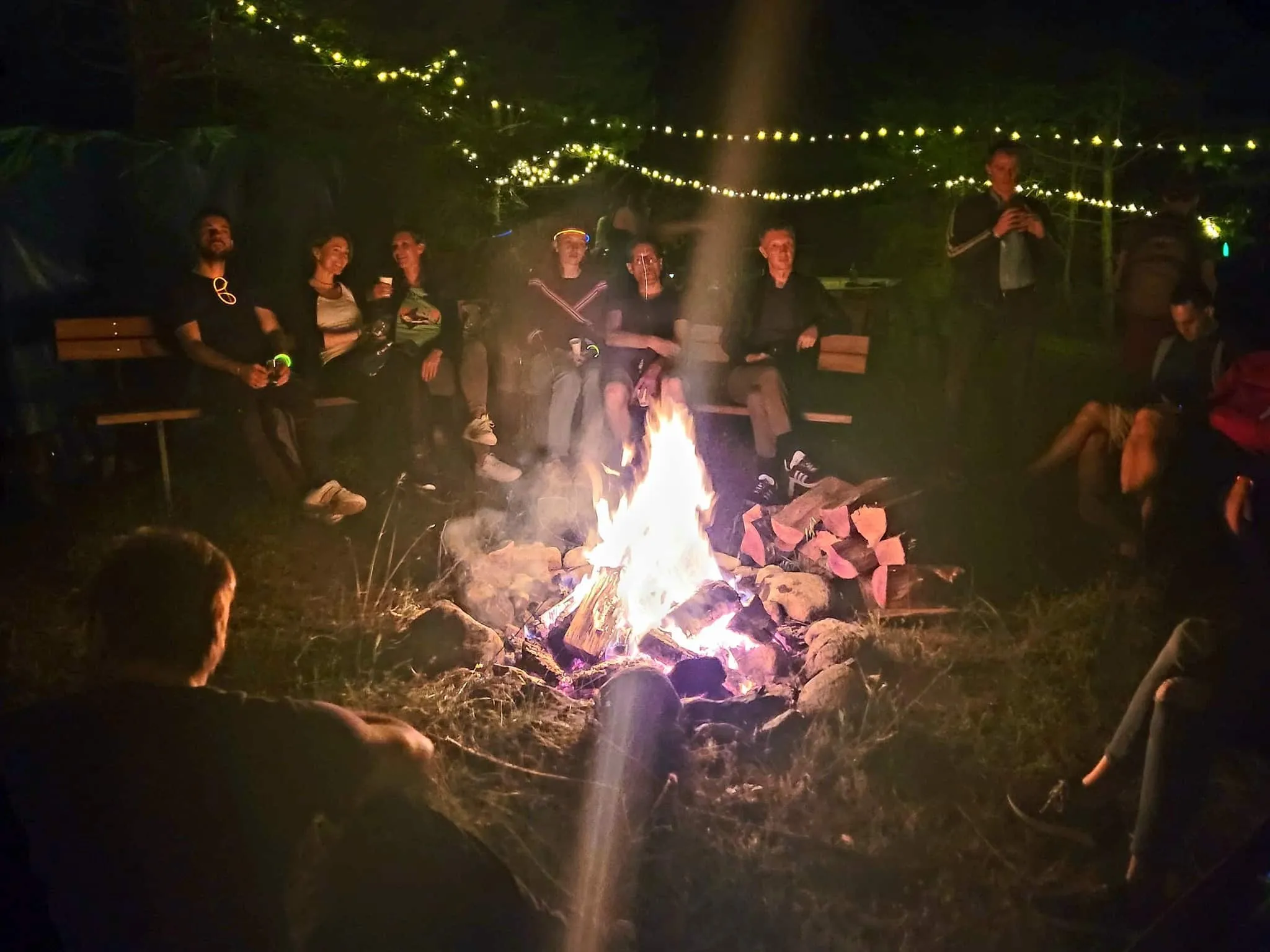 Bonfire at Bansko Nomad Fest 2022