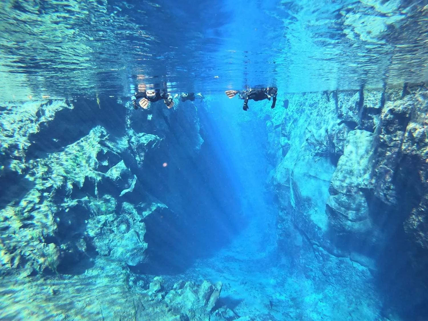 Silfra snorkeling, Iceland