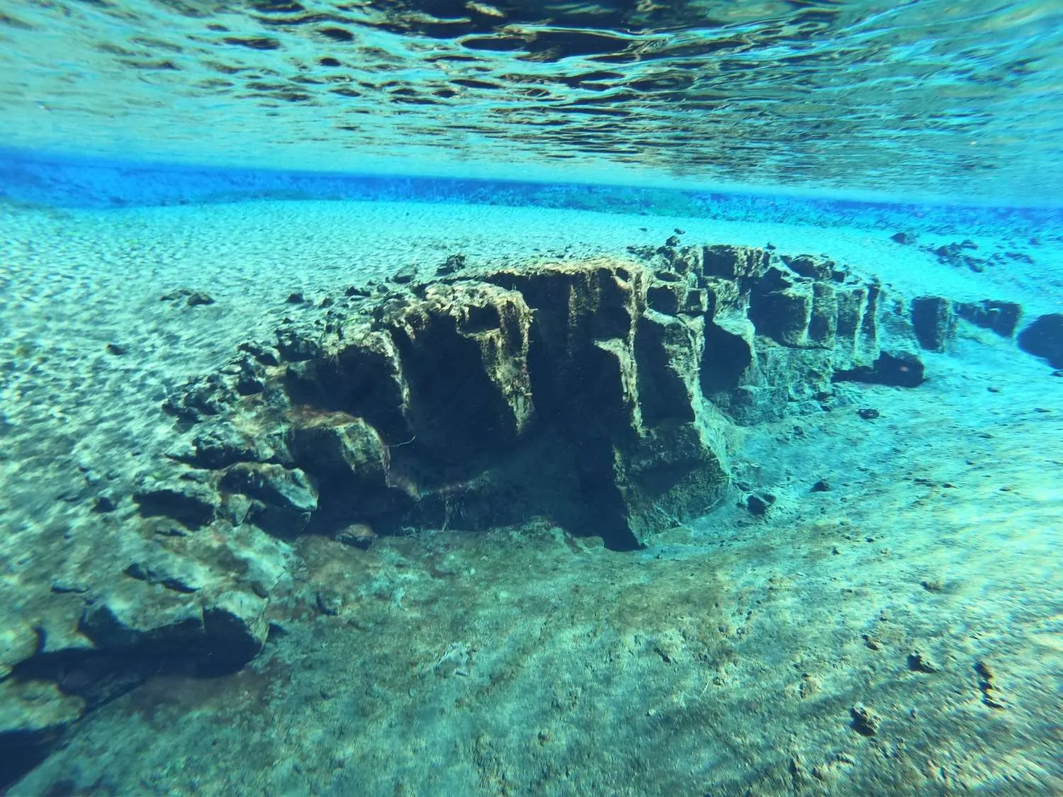 Silfra snorkeling, Iceland