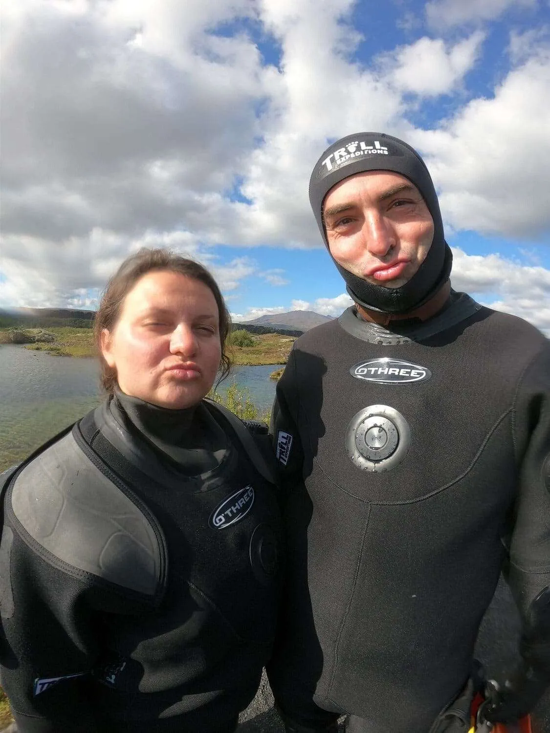 Silfra snorkeling, Iceland