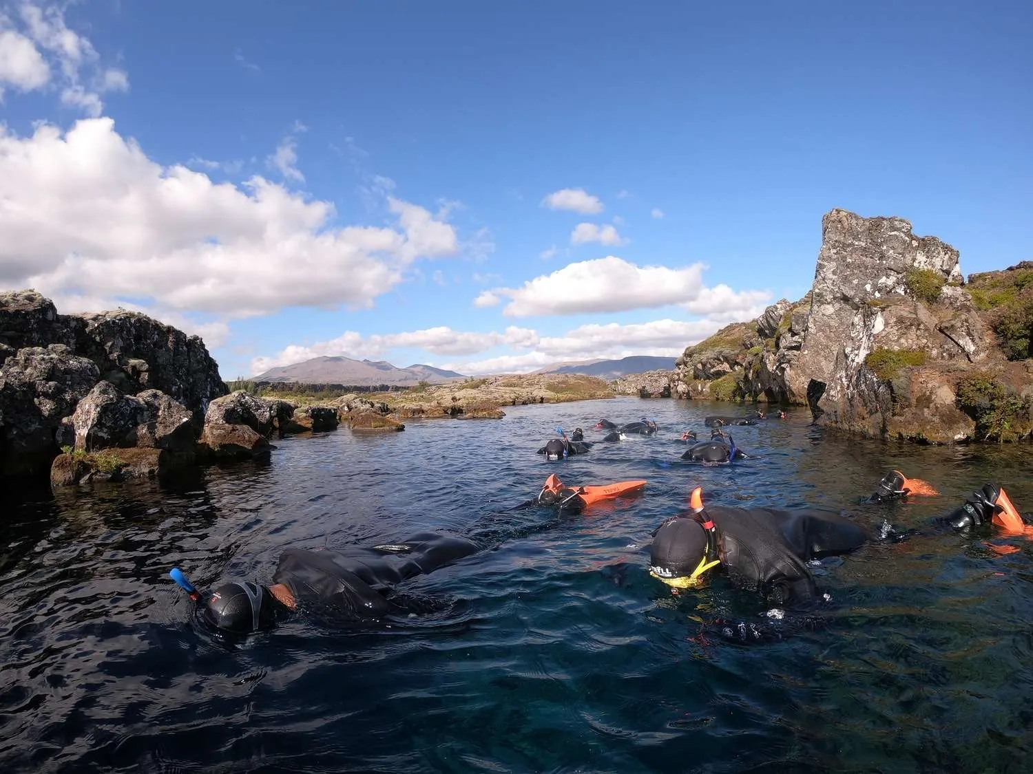 Silfra snorkeling, Iceland