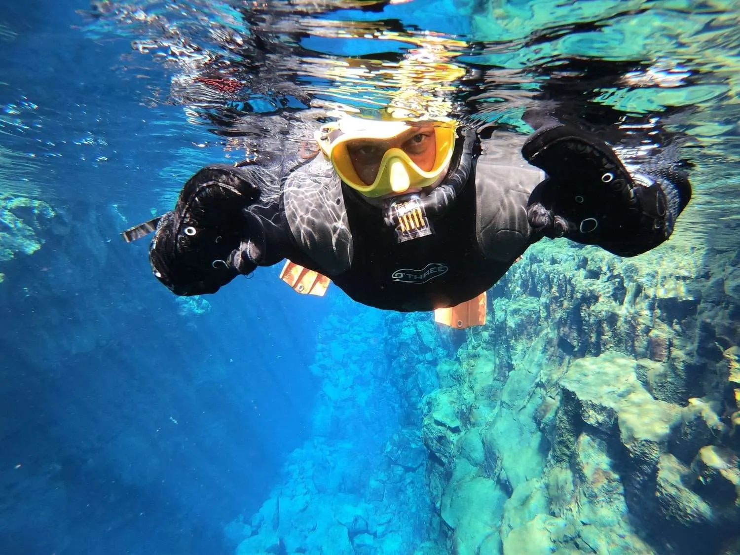 Silfra snorkeling, Iceland