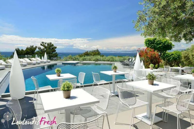 Louloudis Fresh hotel, Skala Rachoniou, Thassos island, Greece