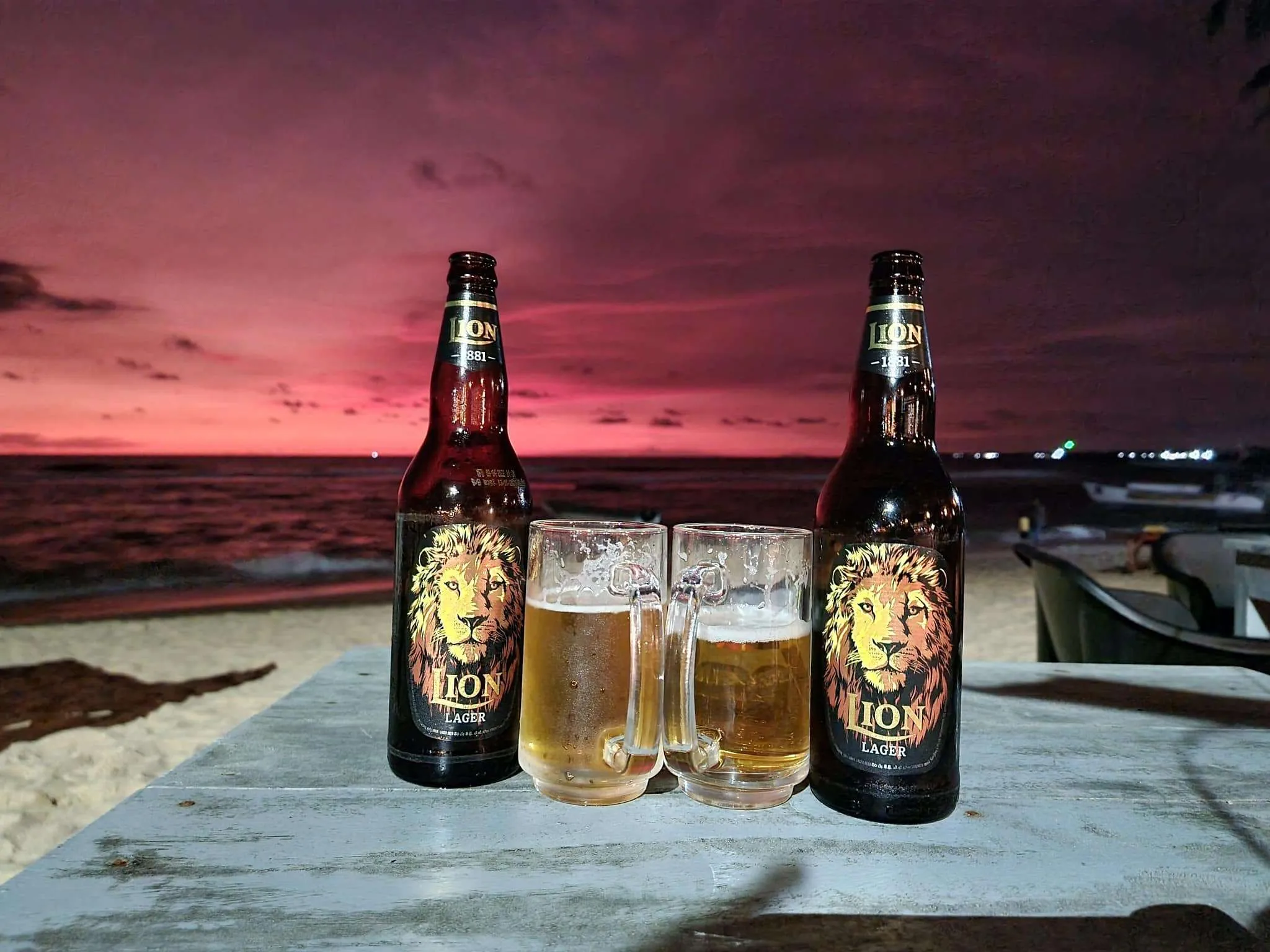 Hikkaduwa beach, Sri Lanka