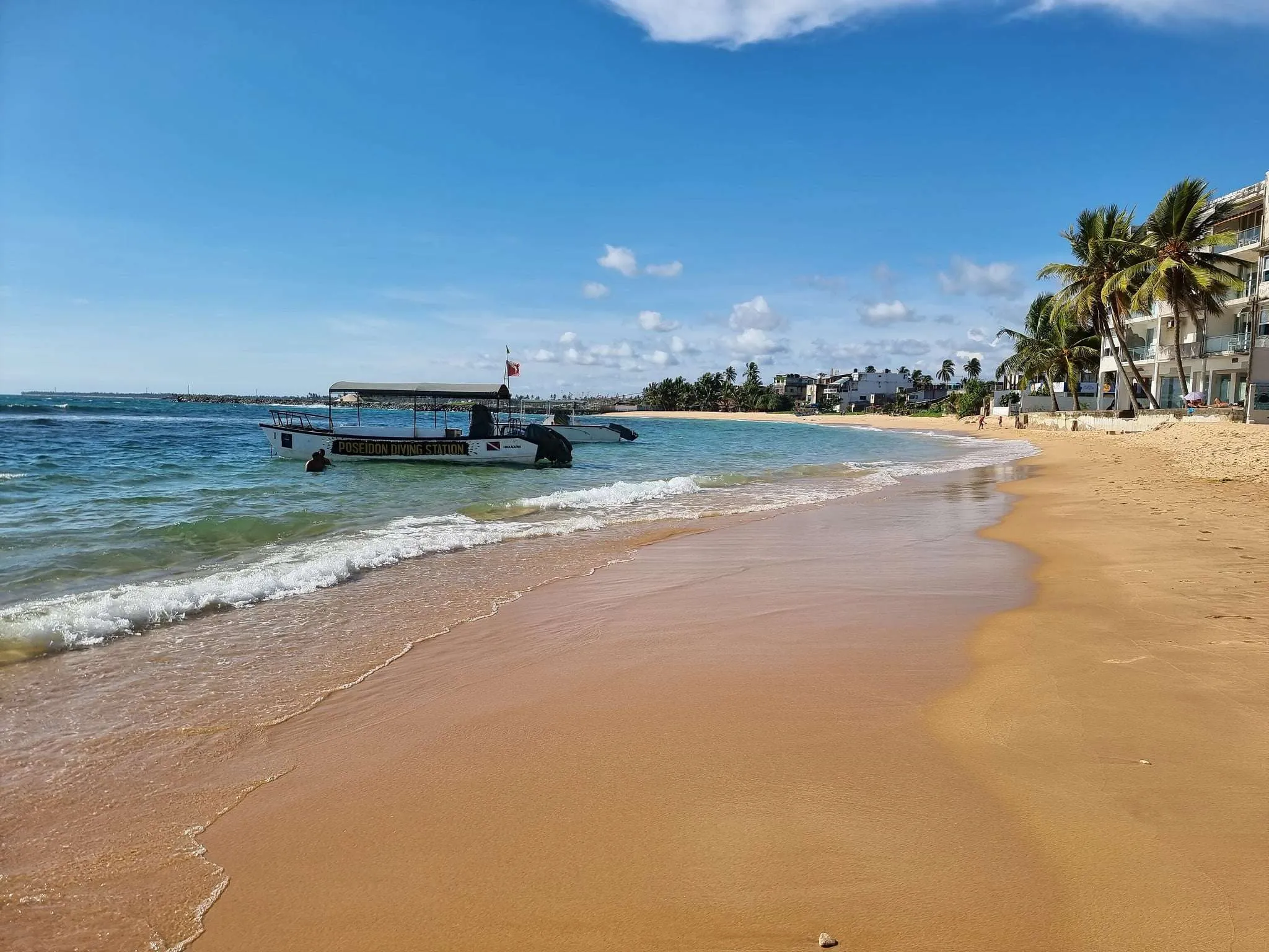 Hikkaduwa beach, Sri Lanka