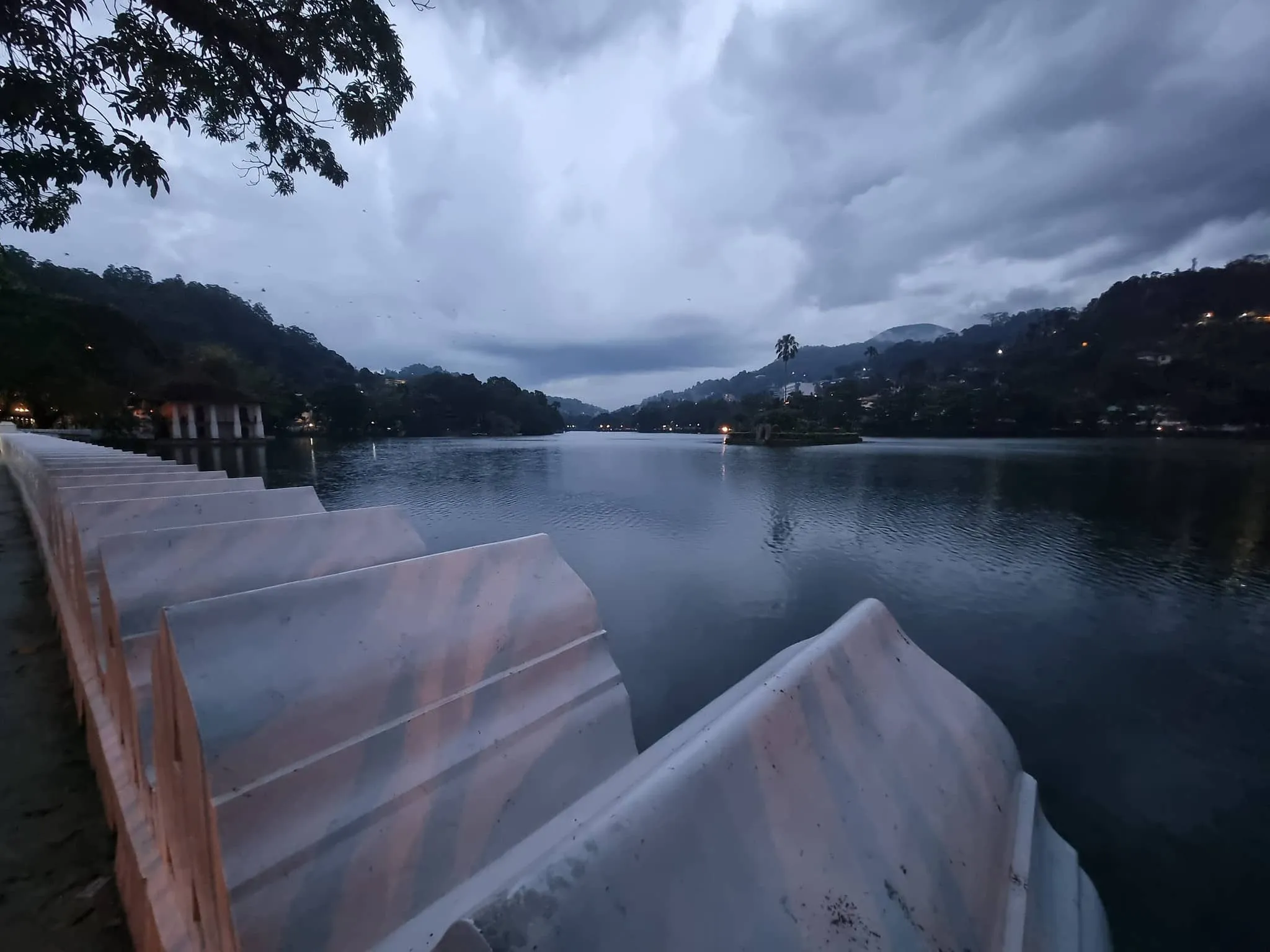 Kandy lake, Sri Lanka
