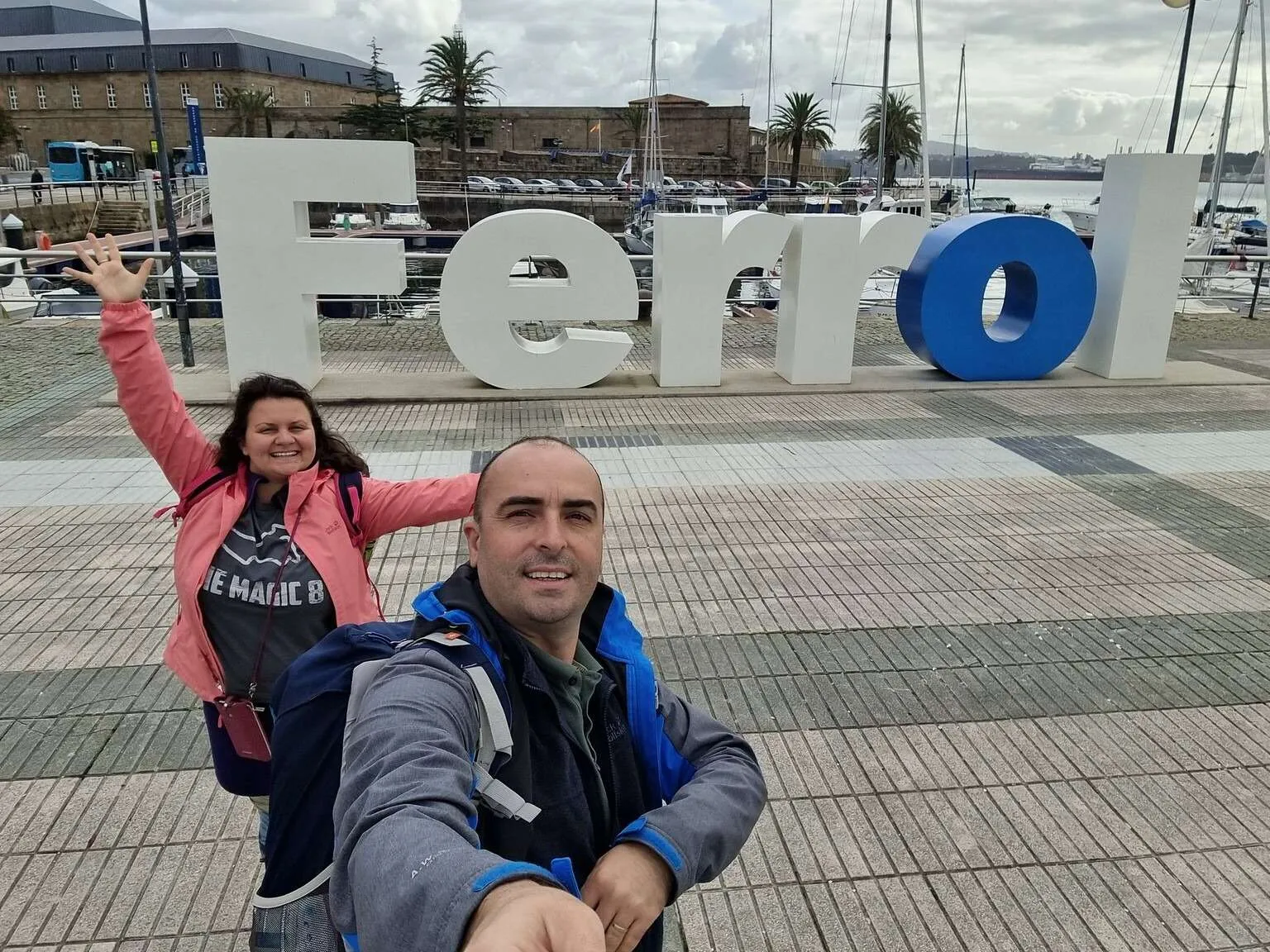 Camino de Santiago Ingles, the English Way, Ferrol
