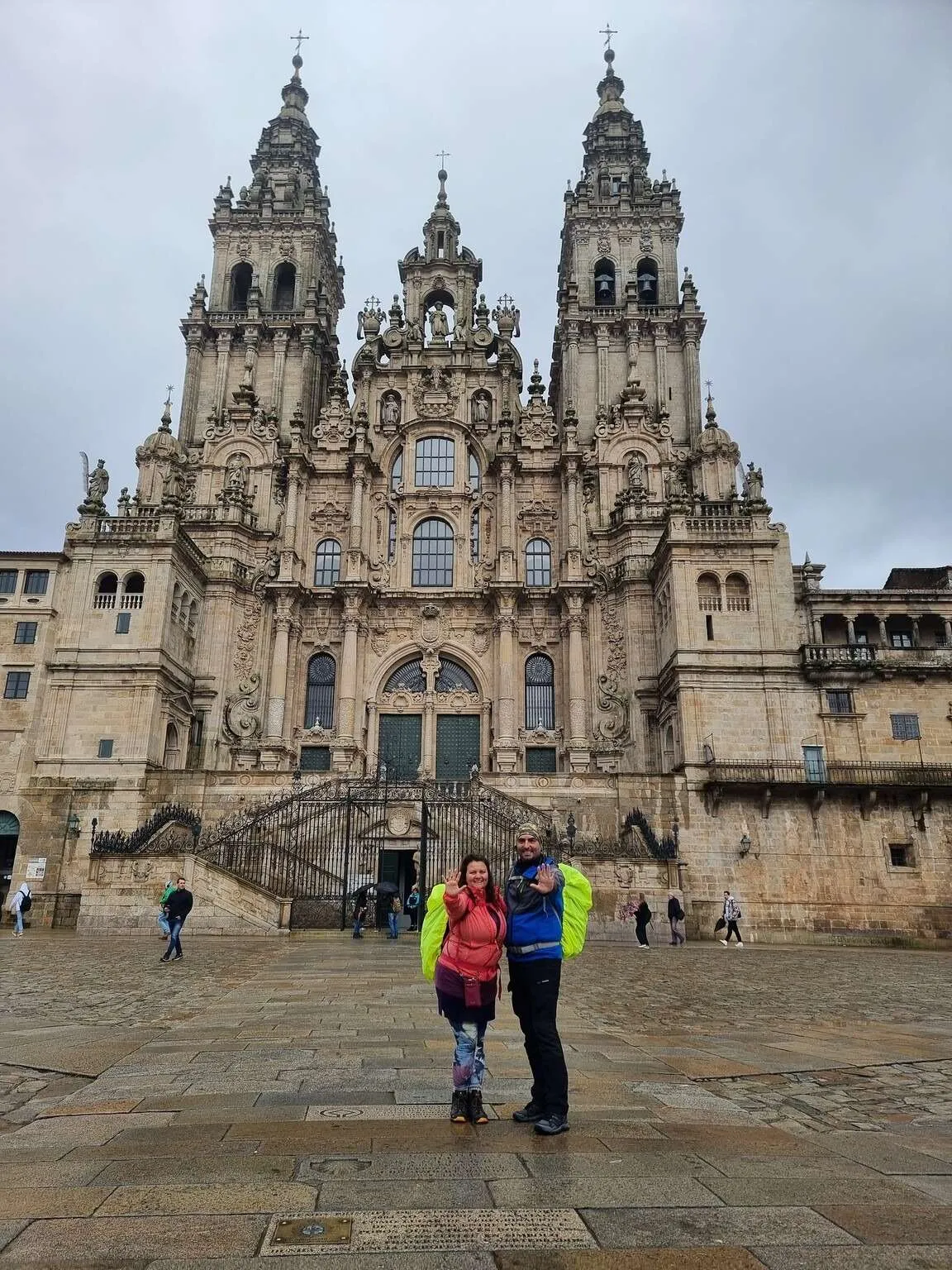 Camino de Santiago Ingles, the English Way, Cathedral of Santiago de Compostela