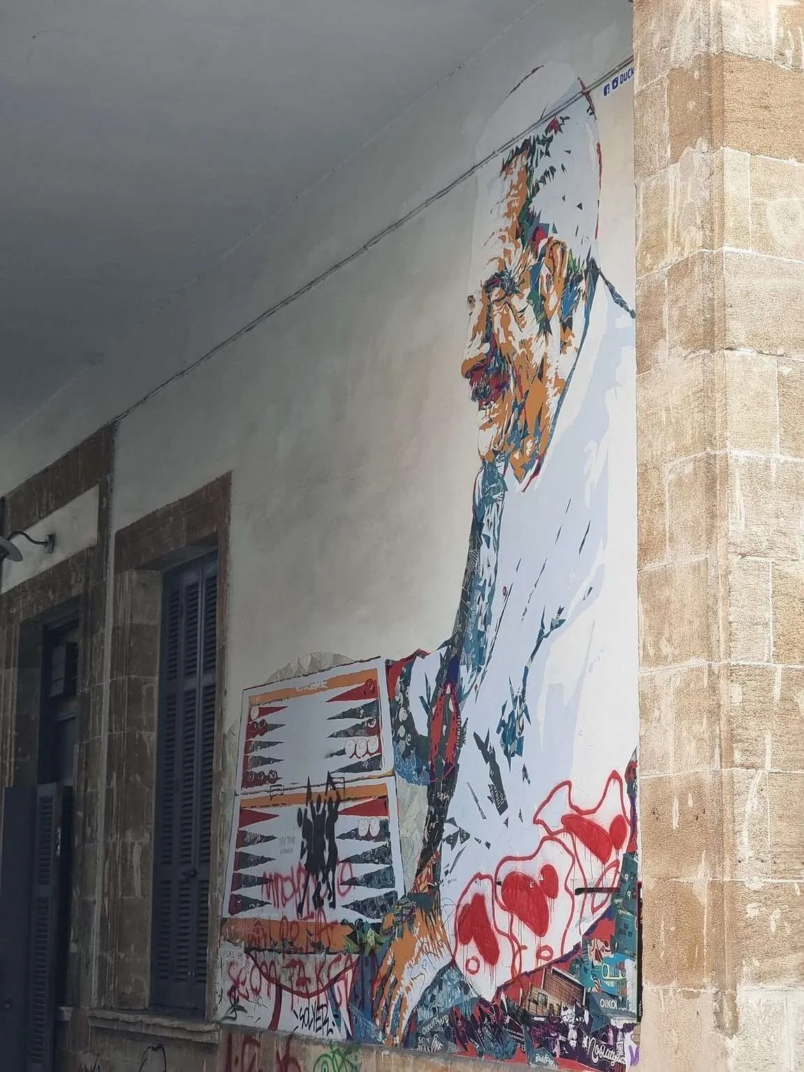 Street art in Nicosia, Cyprus