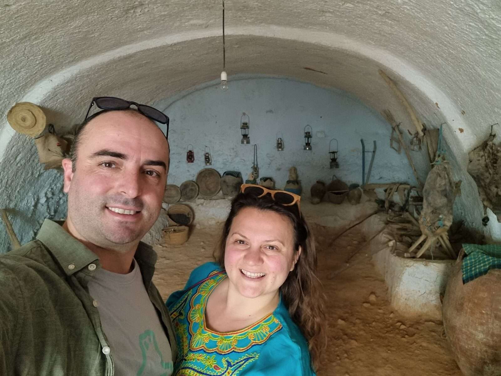 Tunisia - Matmata troglodyte underground house