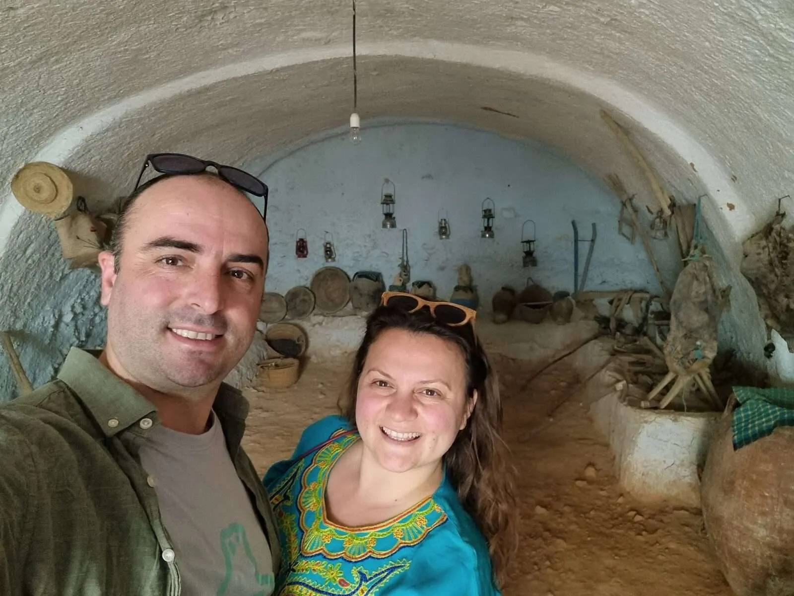 Tunisia - Matmata troglodyte underground house