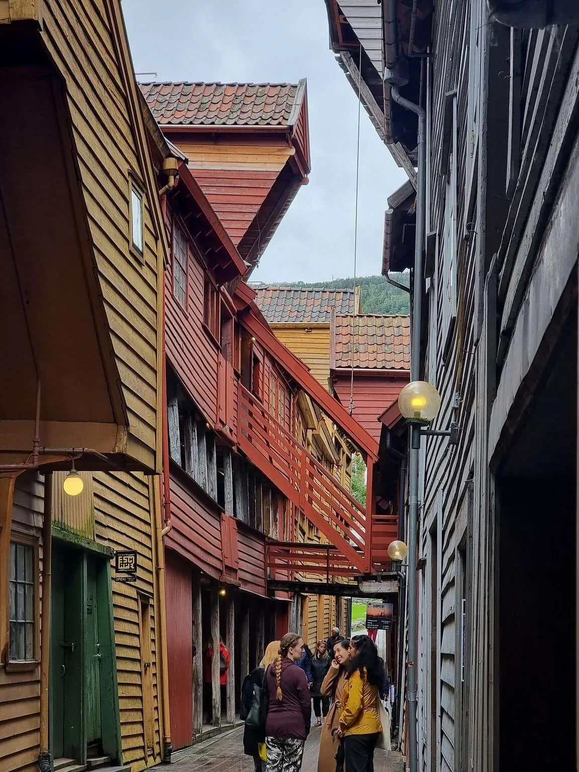 Bryggen Wharf, Bergen, Norway