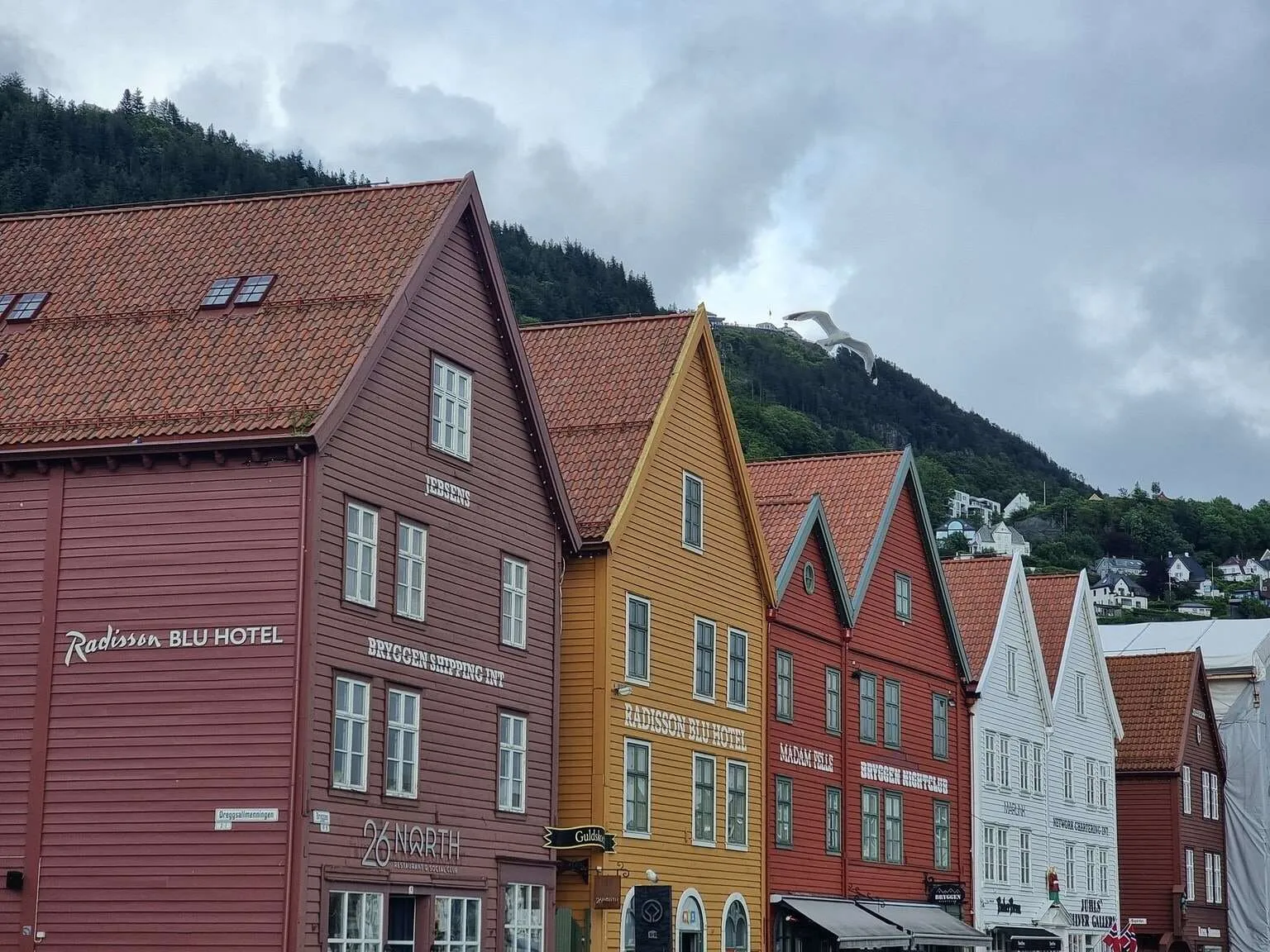 Bryggen Wharf, Bergen, Norway
