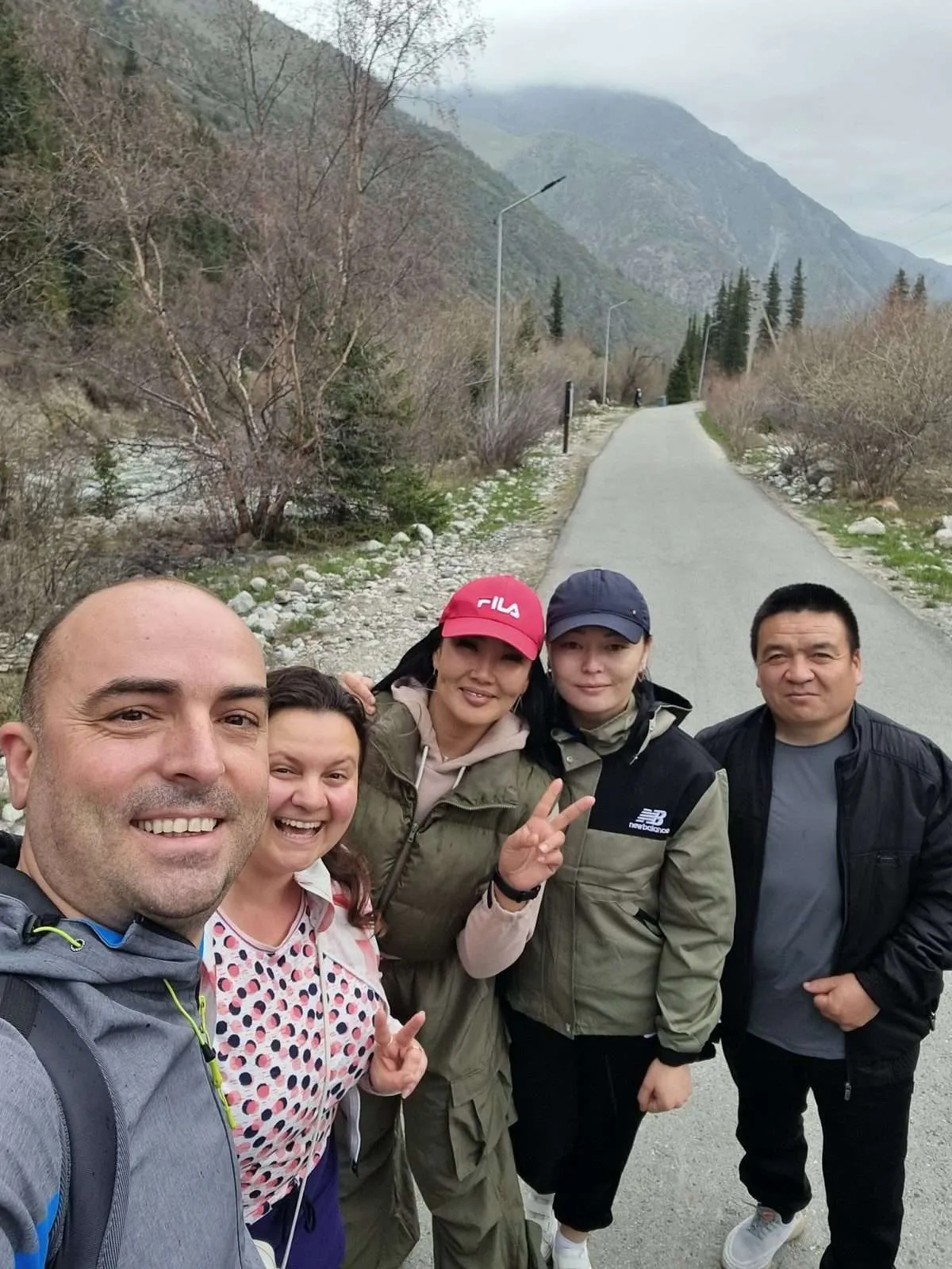 Ala Archa National Park Kyrgyzstan - Meeting local journalists and getting interviewed