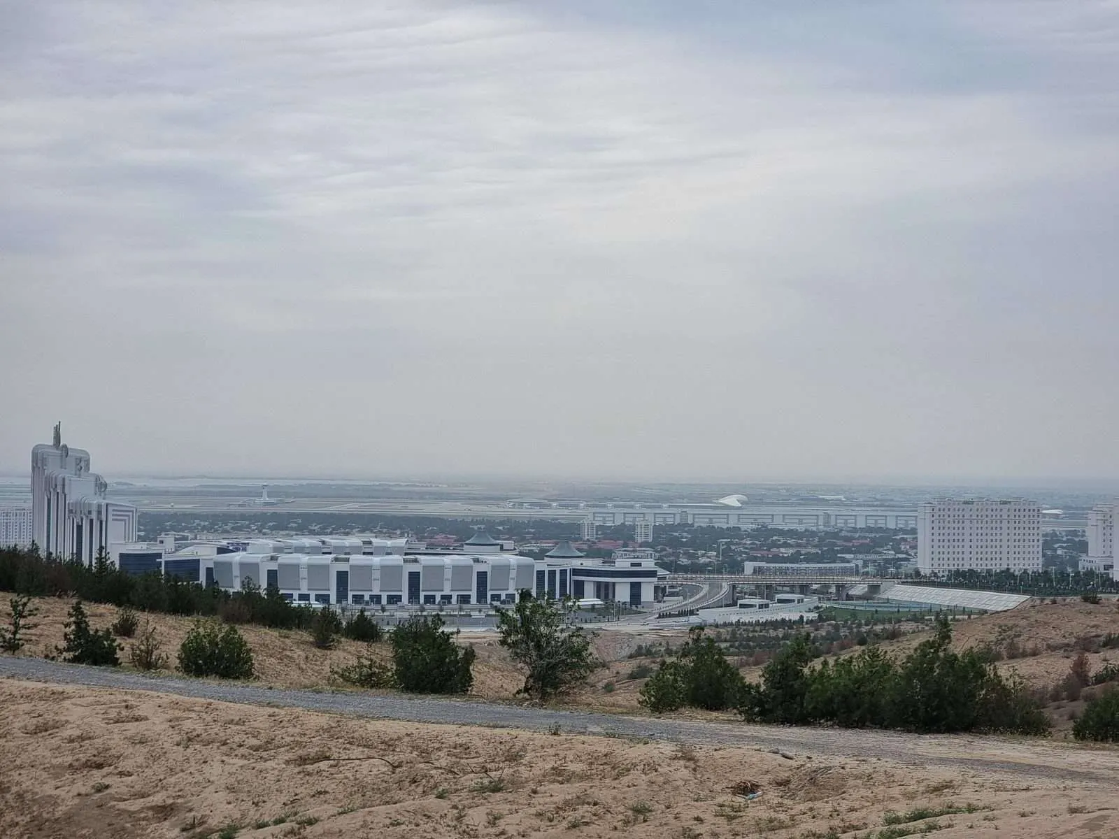 Turkmenistan - Ashgabat White Marble Ghost City