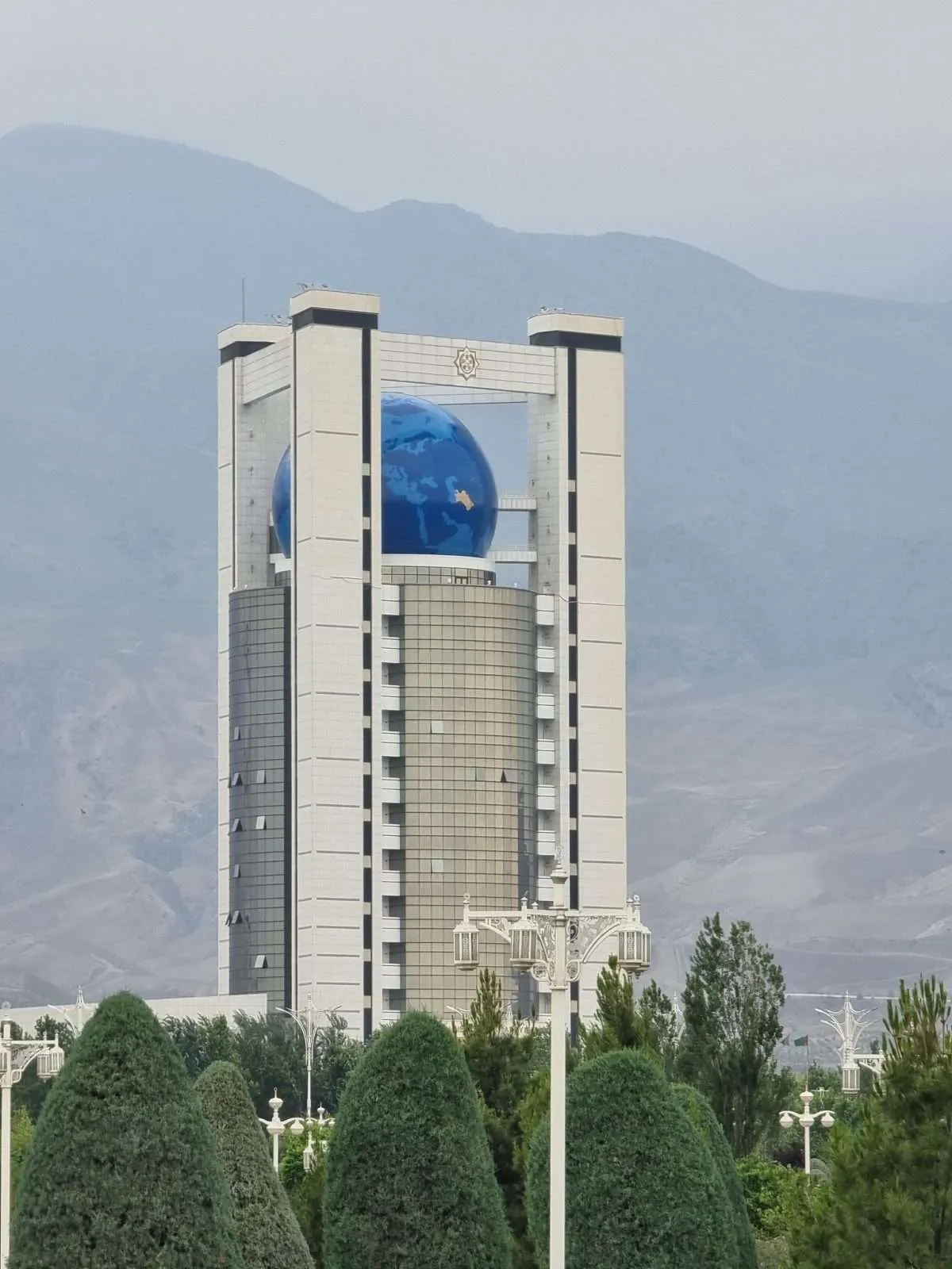 Turkmenistan - Day 2 - Ashgabat Foreign Afairs Ministry Building