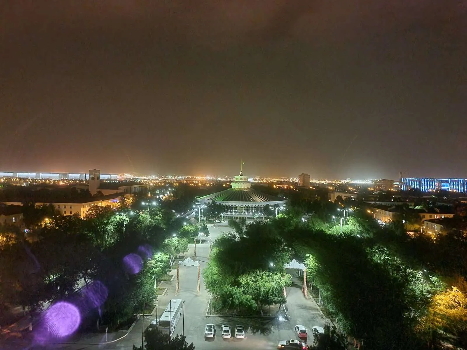 Turkmenistan - Day 2 - Ashgabat at night