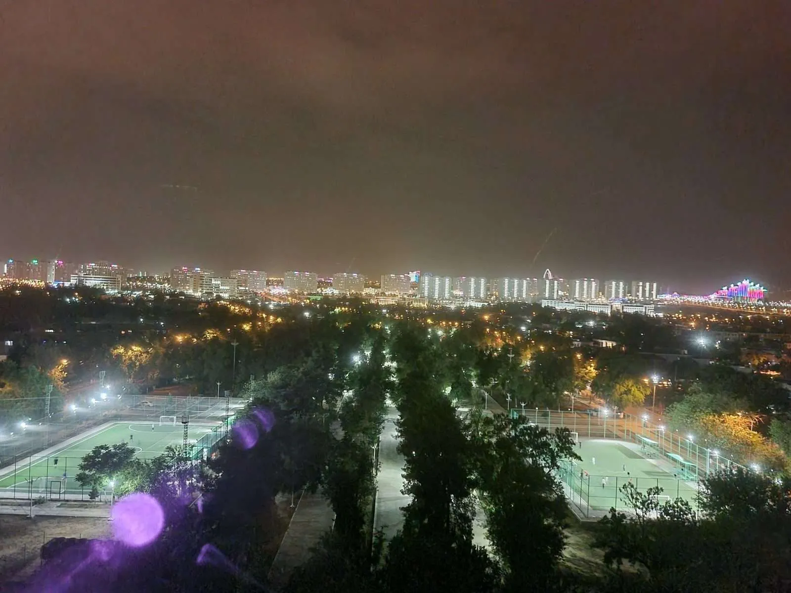 Turkmenistan - Day 2 - Ashgabat at night