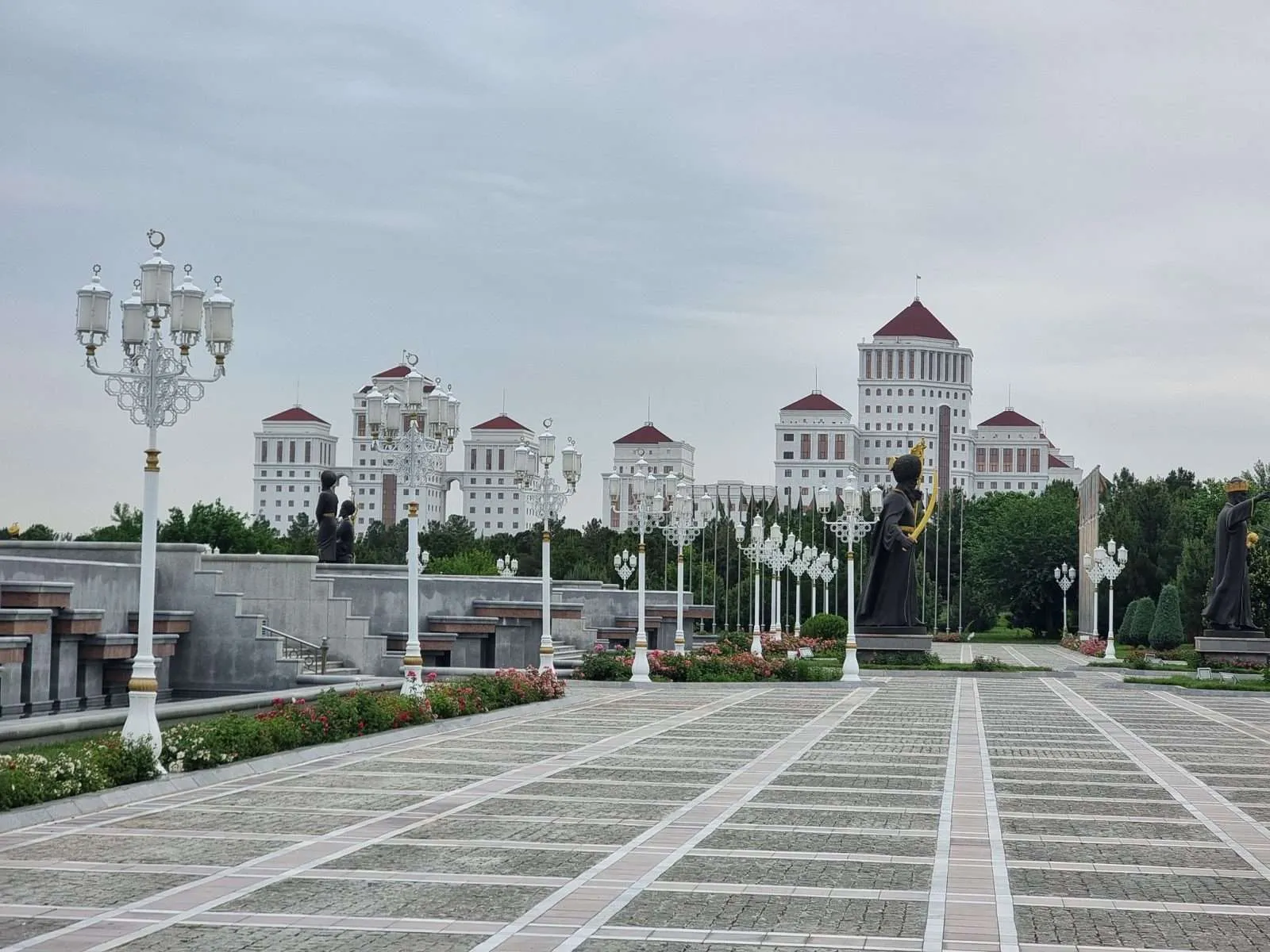 Turkmenistan - Day 2 - Ashgabat new residential complexes