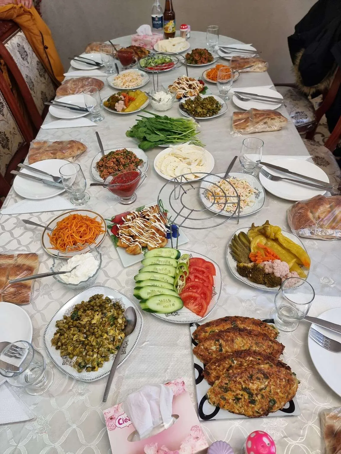 Lunch at a local’s house (Anush) in Armenia, Armenian food