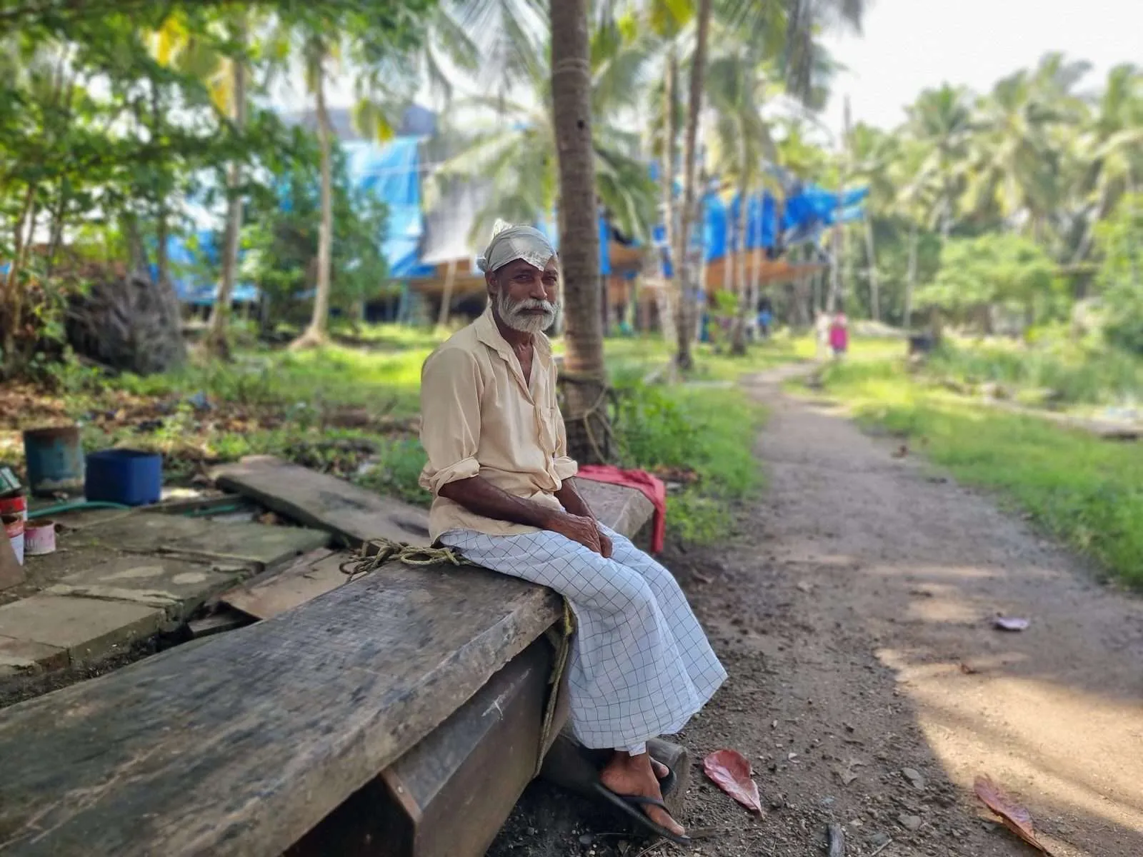 “Uru” ship building yard in Beypore, Calicut, Kerala, India