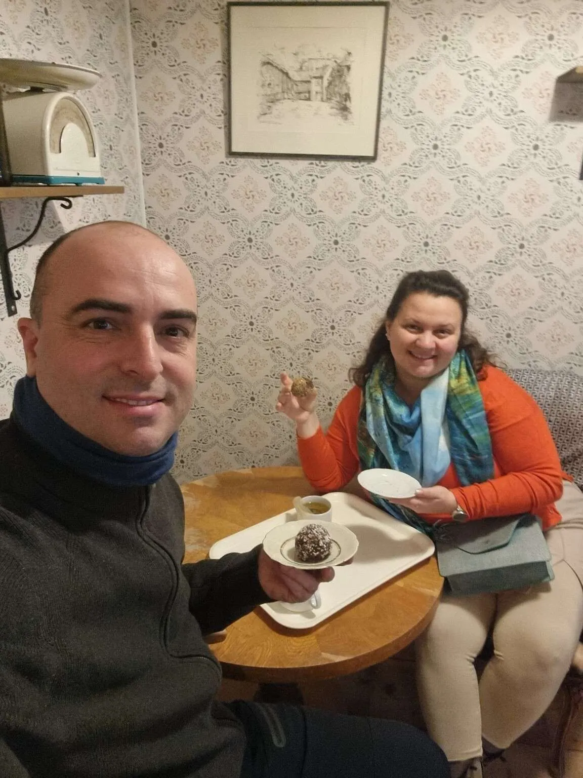 Fika in Wadkoping, Orebro, Sweden