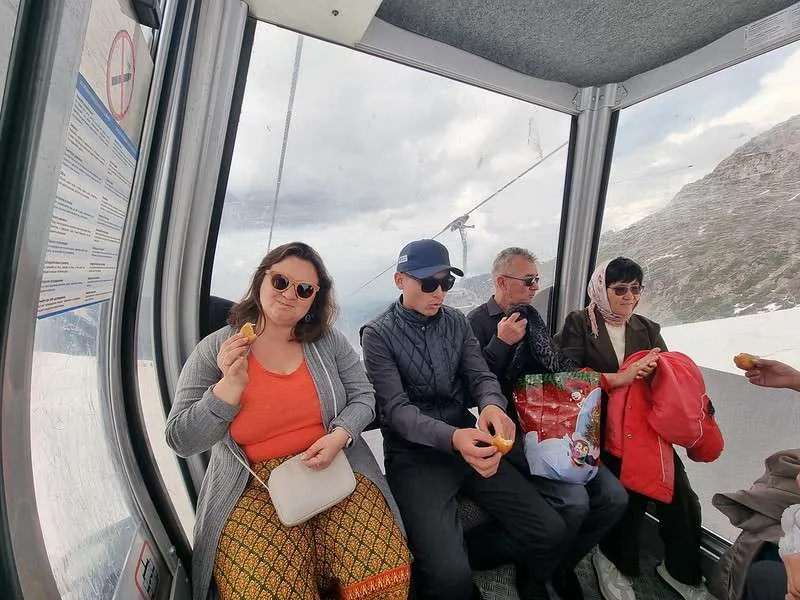 Almaty Shymbulak Gondola Family food