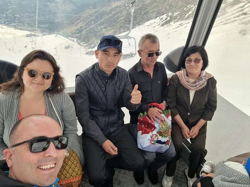 Almaty Shymbulak Gondola Family