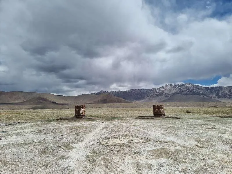 day 5 Pamir Highway Murgob pick your toilet