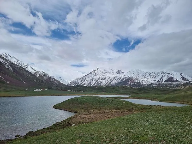day 7 Pamir Highway Kyrgyzstan Lake Tulpar-Kol