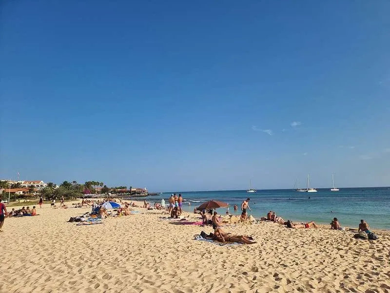 Cabo Verde Sal Santa Maria Beach