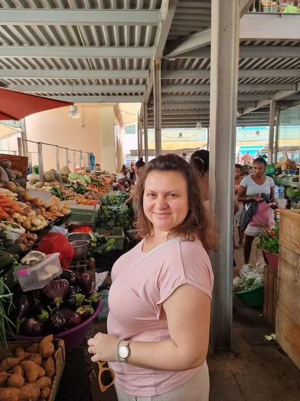 Cabo Verde Santiago street market