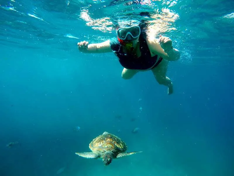 Cabo Verde Sao Vicente Sao Pedro Bistra and the sea turtles