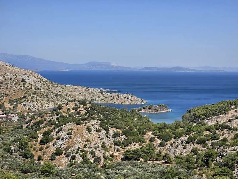 Chios Island Marmara Tauros rock