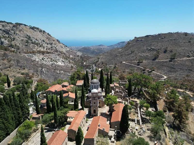 Chios Island Nea Moni Monastery