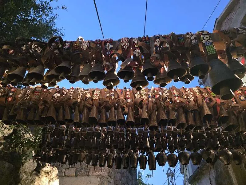 Chios Island Pitios village Mountain festival