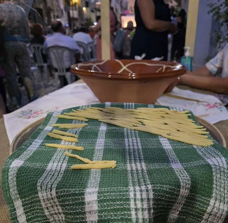 Chios Island Pitios village Mountain festival