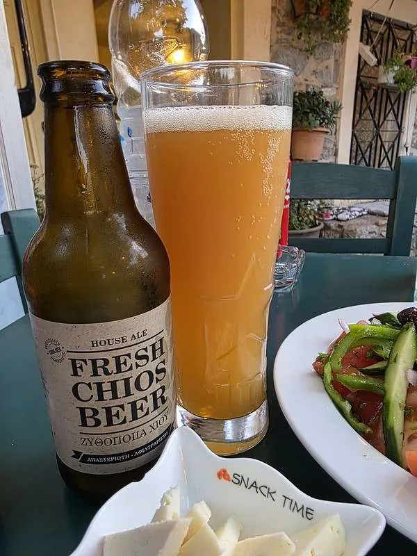 Chios Island food beer