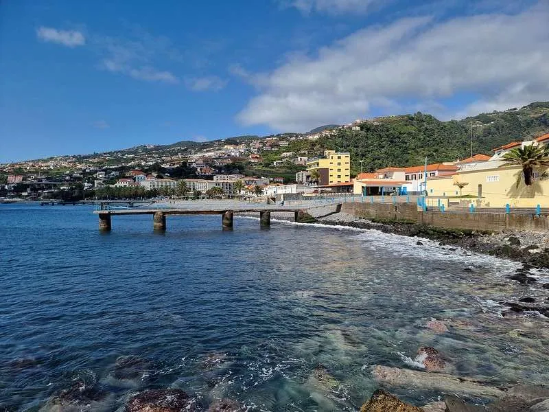 Madeira Santa Cruz view from the waterfront