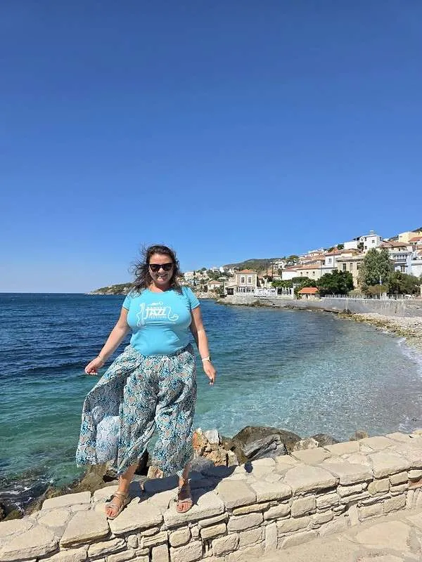 Samos Island Day 2 Vathy view with the sea