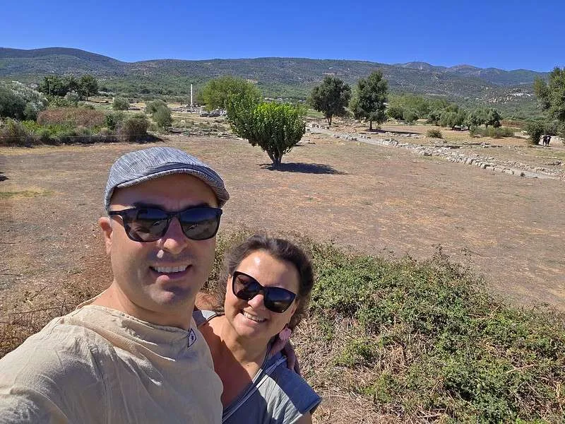 Samos Island Day 3 Heraion selfie