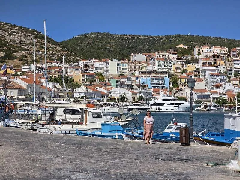 Samos Island Day 4 The harbor of Pythagorio