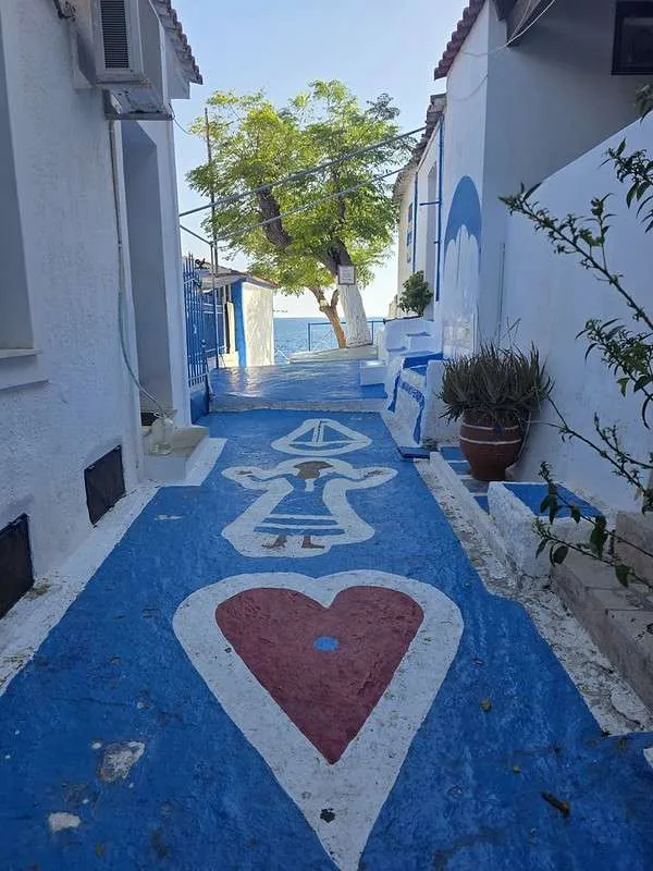 Samos Island Day 7 Samiopoula Pyhagorio Blue Street