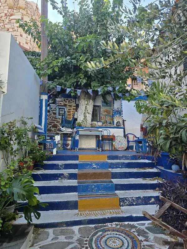 Samos Island Day 7 Samiopoula Pyhagorio Blue Street