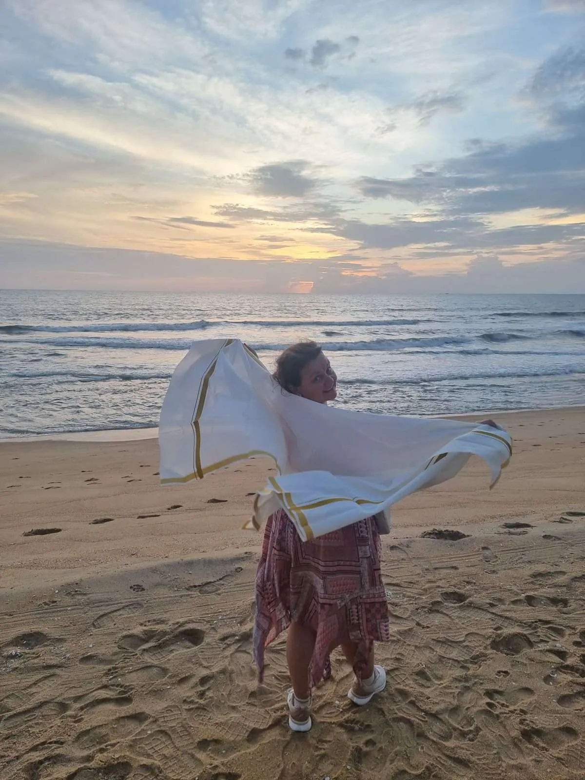 Sunset at Malabar Ocean Resort, Northern Kerala, India